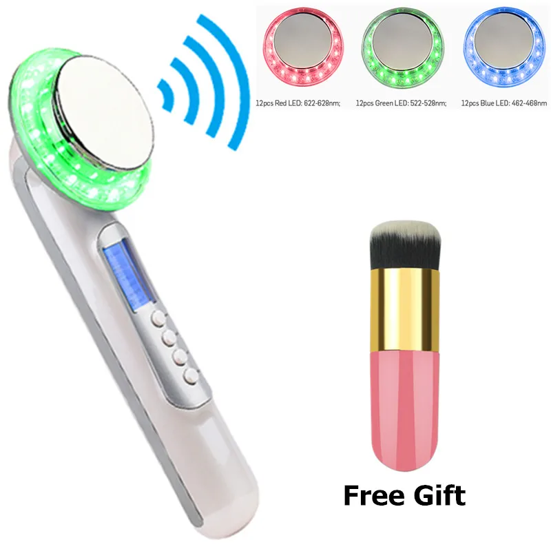 

Ultrasound Spa Ultrasonic 3 Color Photon Face Firming Skin Firming And Fat Burning Body Tightening Wrinkle Remover Beauty Device