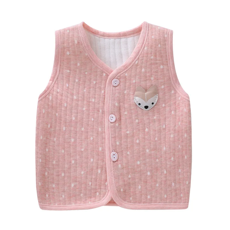 MYUDI Baby Waistcoat Warm Newborn Infant Vest for Boys Girls Children