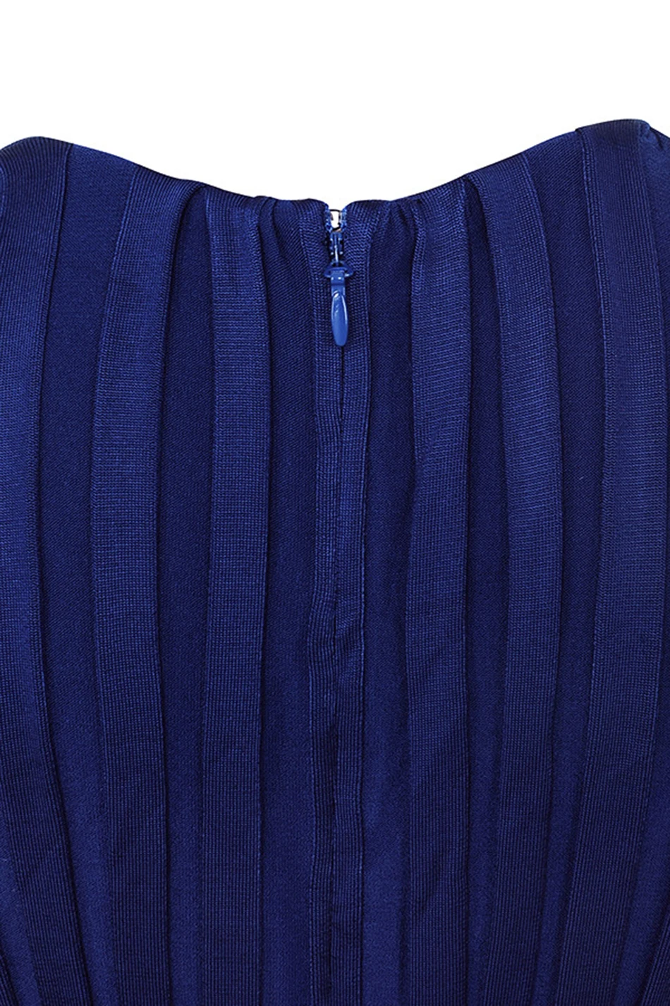 Темно-синий полная длина Зимний sexy бинты широкие брюки комбинезон Длинные рукава v-образным вырезом Элегантный Bodycon комбинезон знаменитости вечерние комбинезон