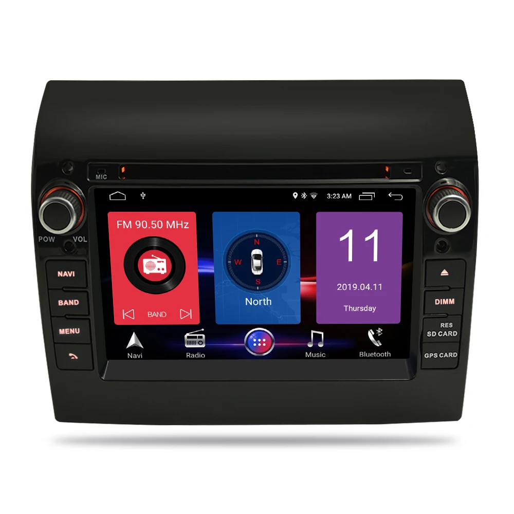 Excellent Android 9.1 Car Stereo For Fiat Ducato CITROEN Jumper PEUGEOT Boxer DVD Player GPS Navi Autoradio Video 2 Din Stereo Multimedia 1
