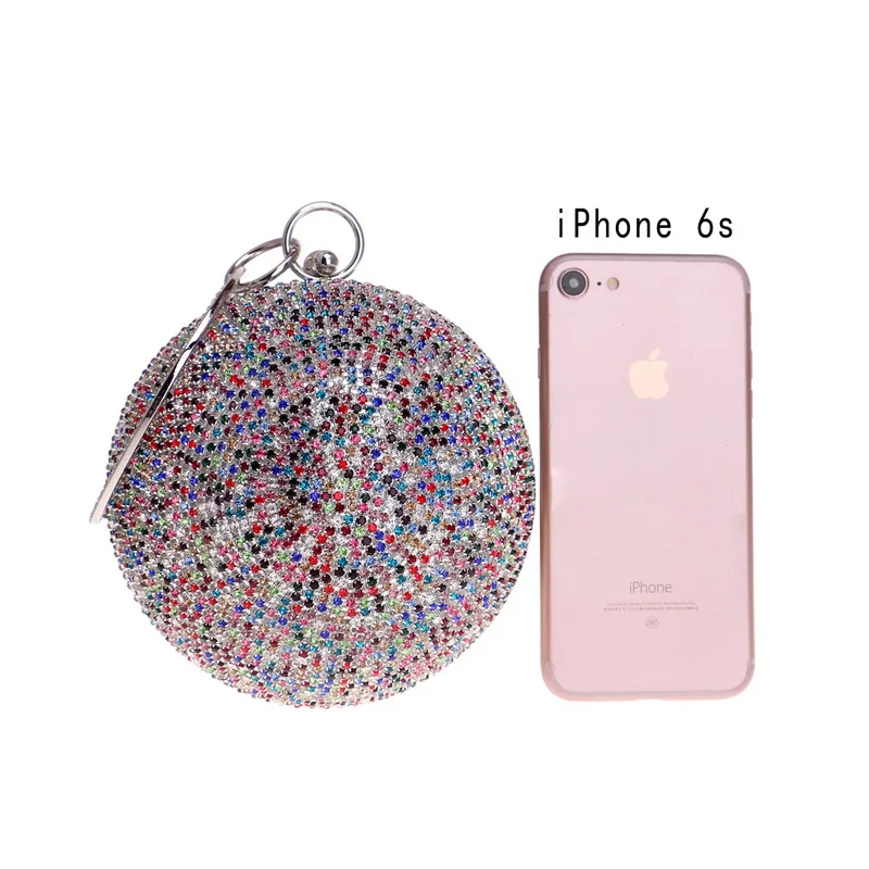 SEKUSA-New-Arrival-Women-Evening-Clutch-Purse-Diamonds-Colorful-Lady-Round-Shaped-Chain-Shoulder-Wedding-Handbags (3)