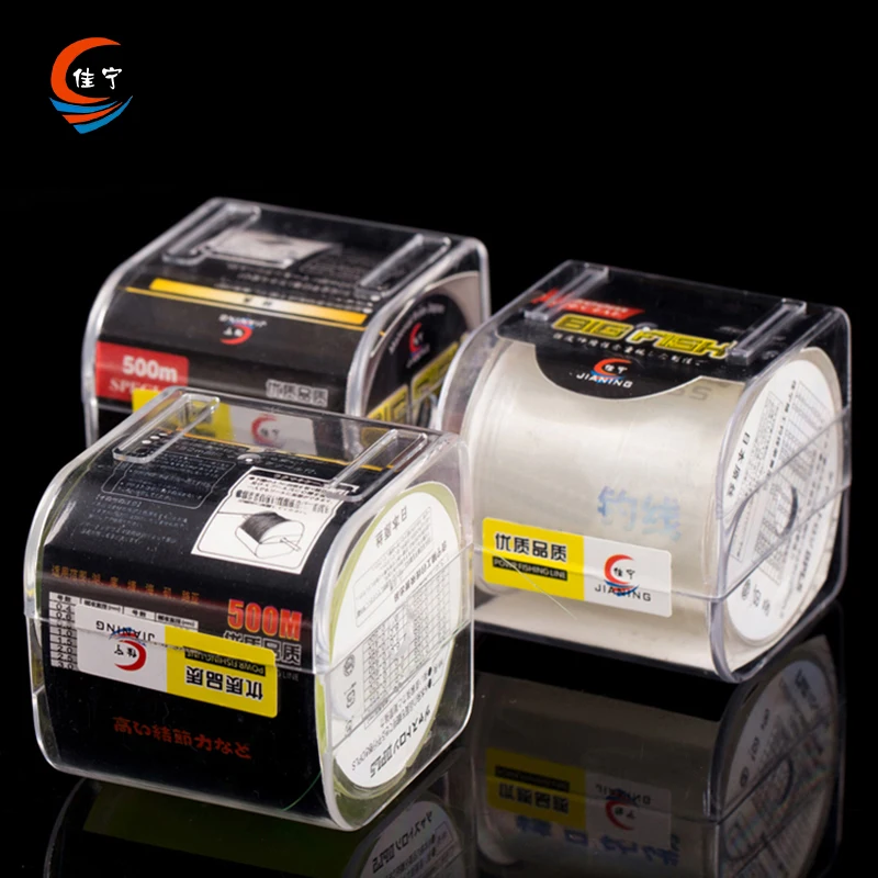 

500M Fishing Line Super Strong Monofilament Nylon Transparent Fluorocarbon Fishing Line Carp Durable Fishing Line
