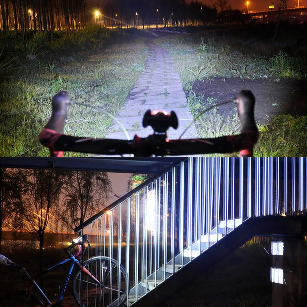 Велосипедный передний фонарь usb-зарядное устройство велосипед MTB сильный свет водонепроницаемый ночной фонарик для езды BN99