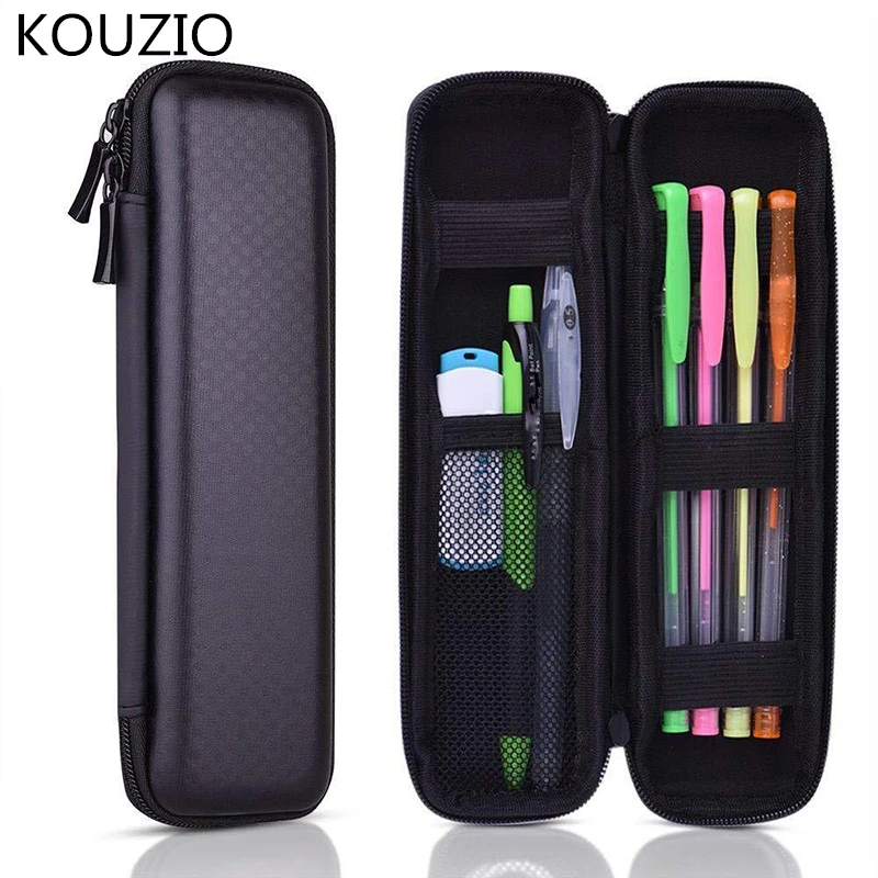 Пенал etui astucci школьные принадлежности материал черный estuche trousse scolaire stylo kalemlik przybory szkolne trousse scolair