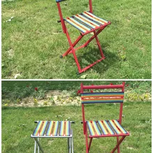 Многофункциональный спинки мазар толстый материал портативный складной стул путешествия рыбалка стул открытый эскиз Маленький Стул