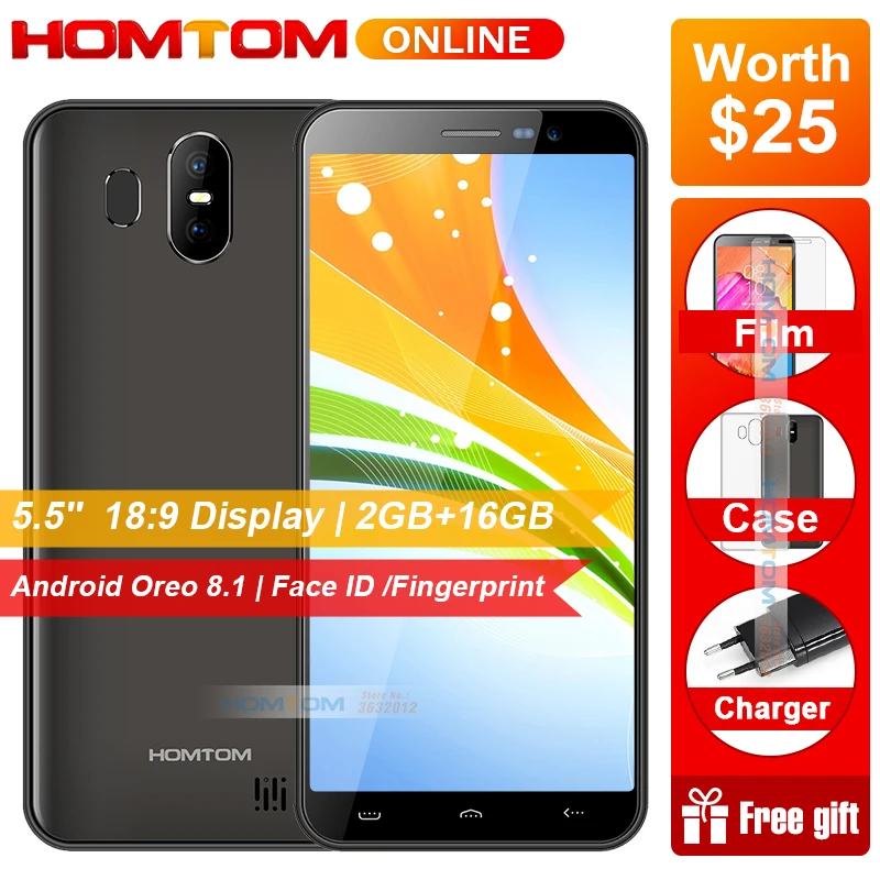 HOMTOM S17 الروبوت 8.1 رباعية النواة 5.5 \ HOMTOM S17 الروبوت 8.1 رباعية النواة 5.5 \