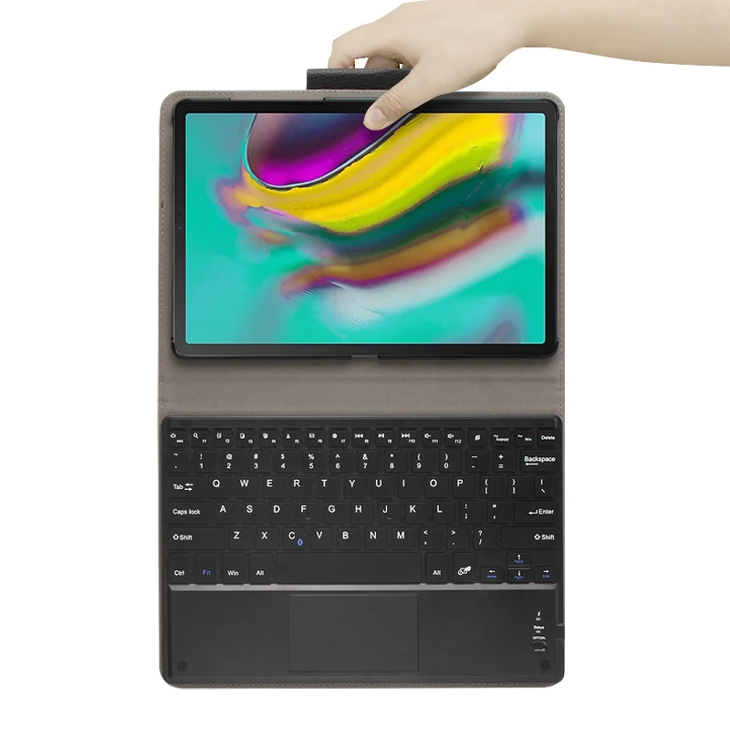 Case For Samsung Galaxy Tab S5E SM-T720 T725 10.5 Bluetooth keyboard Protective Cover PU Leather Fo
