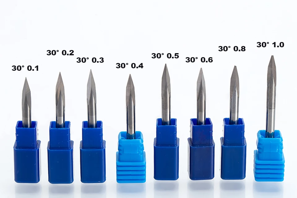 HUHAO 1 шт. хвостовик 4 мм 6 мм 3 кромки Карбид пипамид биты 2A хорошее качество ЧПУ гравировальный станок 3 лица Инструменты для резьбы по камню