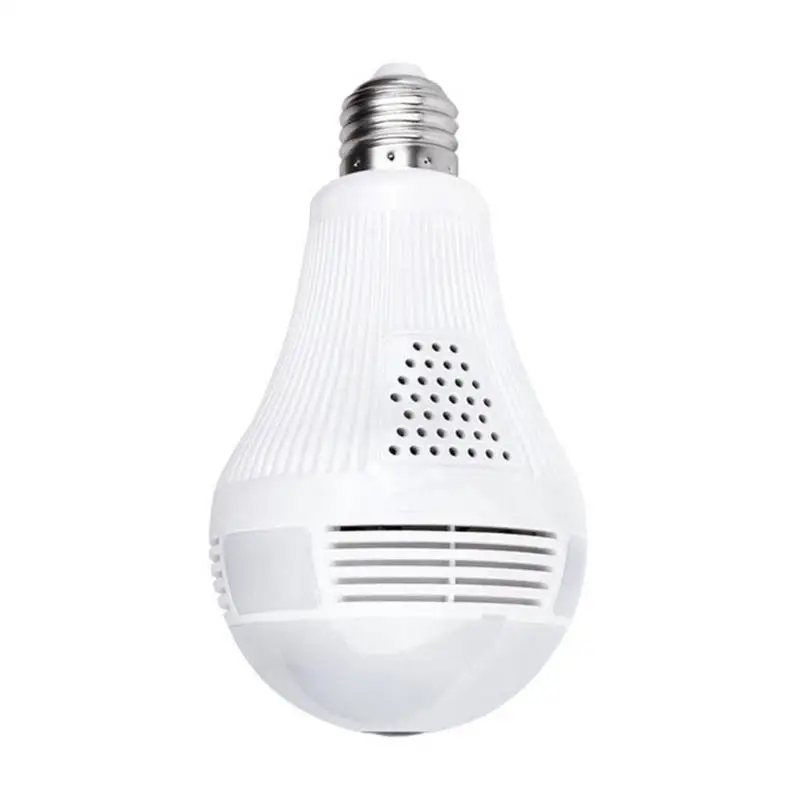 

Hiseeu Bulb Light Wireless IP Camera Wi-fi FishEye 960P 360 degree VR CCTV Cameras 1.3MP Home Security WiFi Panoramic Webcam