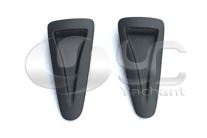 2008-2013 Nissan R35 GTR OEM Hood Scoop CFRP Matte Finish (1)