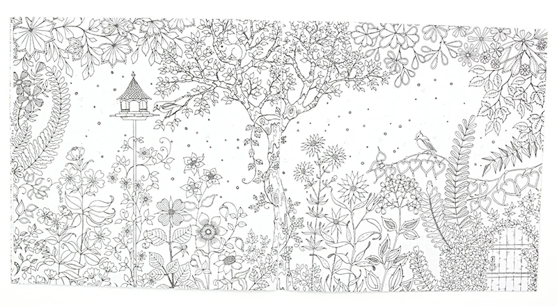 1 PCS 24 Pages Relieve Stress For Children Adult Painting Drawing Book Secret Garden English Edition Kill Time Coloring Book 1 PCS 24 Pages Relieve Stress For Children Adult Painting Drawing Book Secret Garden English Edition Kill Time Coloring Book