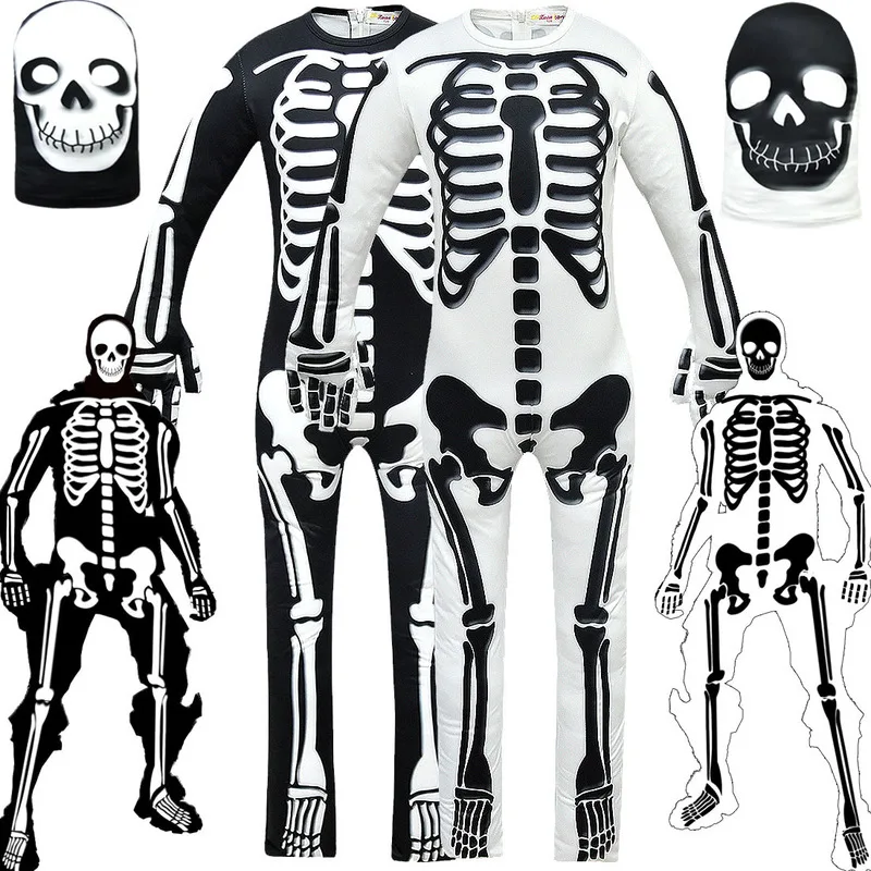

2019 new cosplay long-sleeved jumpsuit haber children's Halloween performance show costume Funny kids costumes