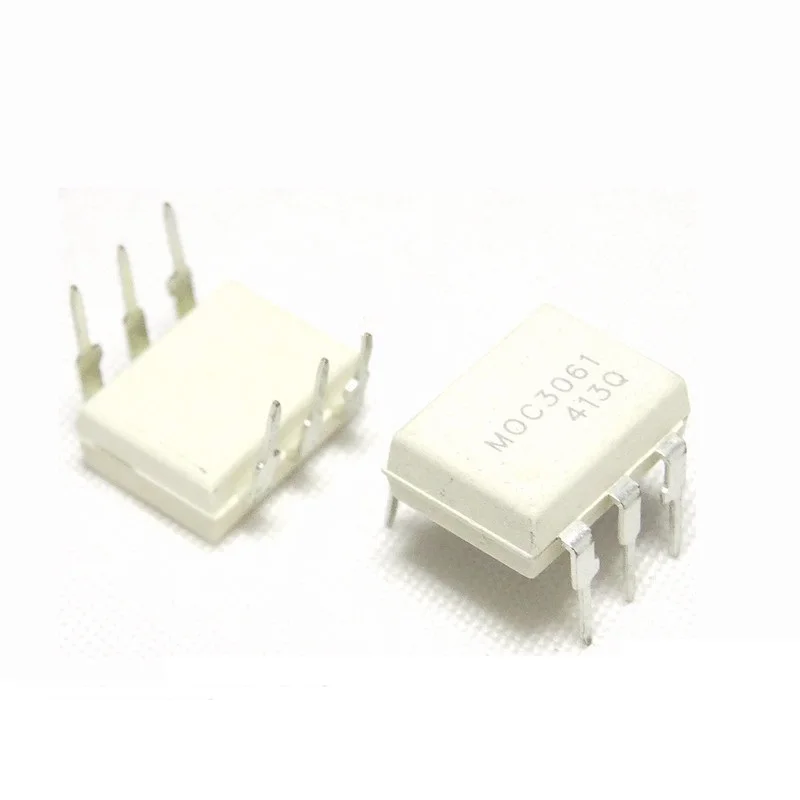 

2 PCS IC MOC3061 DIP-6 Zero-Cross Optoisolators Triac Drive NEW