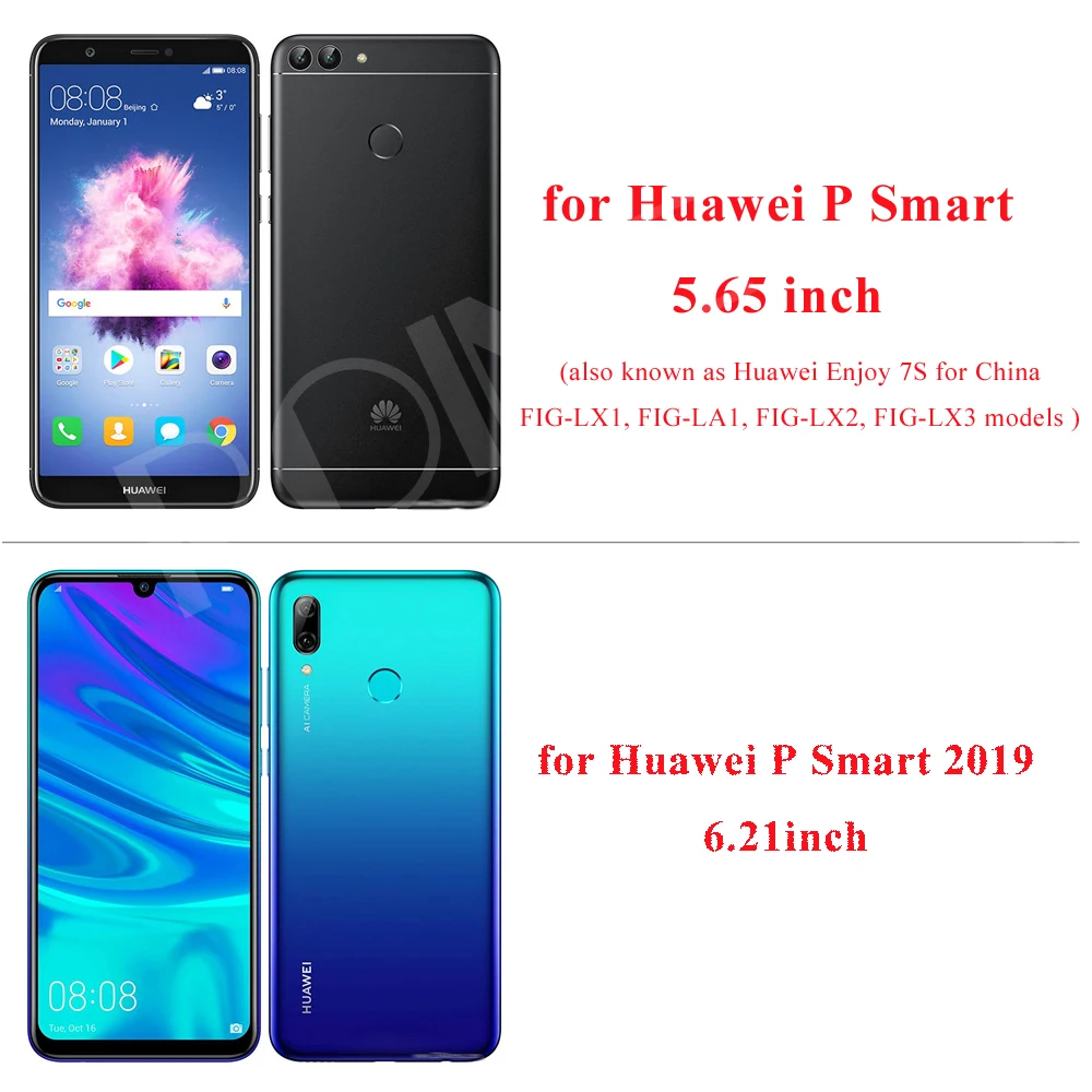 Кожаный чехол для huawei P Smart FIG-LX1 FIG-LX2 FIG-LX3 флип-чехол для телефона чехол-бумажник чехол КРЫШКА ДЛЯ huawei P Smart POT-LX1 POT-LX3