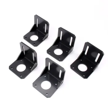 

5pcs/lot Alloy Steel Mounting Bracket For 42mm NEMA17 Stepper Motor With Screws 5x5x5cm