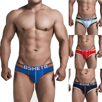 

KLV 2018 Men's Soft Briefs Underpants Knickers Shorts Sexy Underwear Aut15