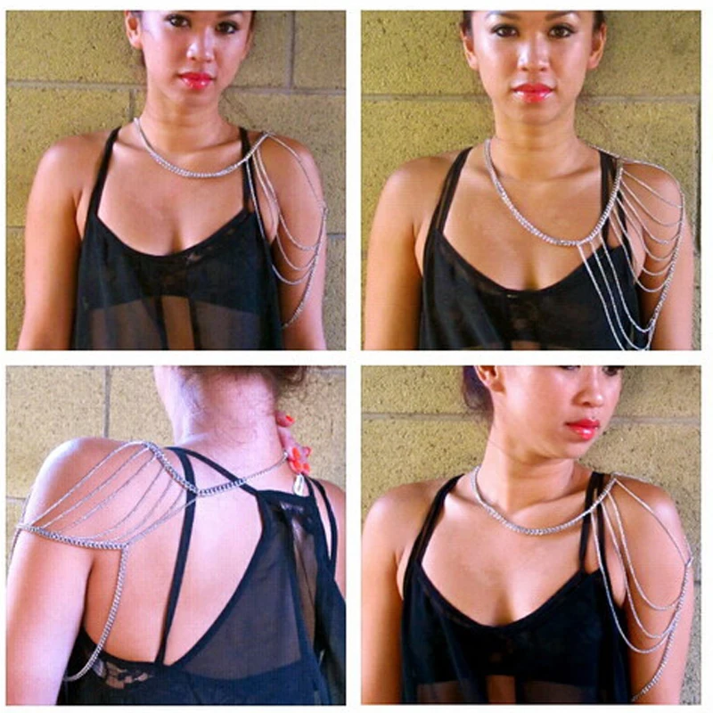 Free-shipping-2013-hot-selling-fashion-NEW-Silver-shoulder-chain-jewelry-for-wholesell 副本