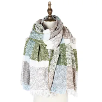 

sexy shawls large shawls stoles fashion loop yarn plaid mujer scarf wraps new jacquard winter capes wraps mens and women scarf