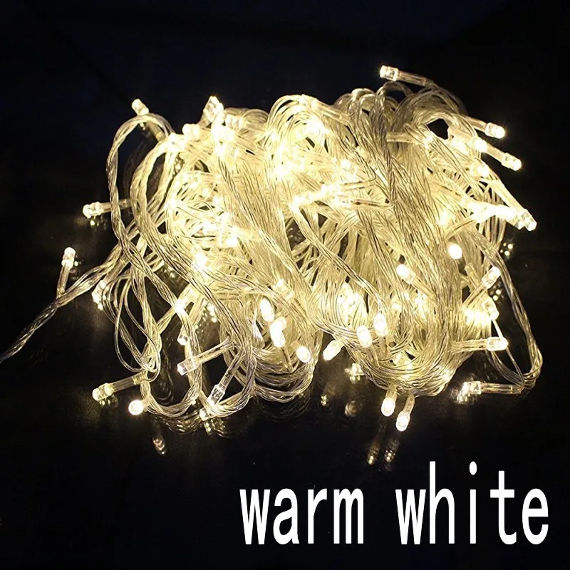 New 20M 200 LED Fairy String Lights Multi-color 220V Waterproof holiday led lighting Christmas/Wedding/Party Decoration Lights New 20M 200 LED Fairy String Lights Multi-color 220V Waterproof holiday led lighting Christmas/Wedding/Party Decoration Lights