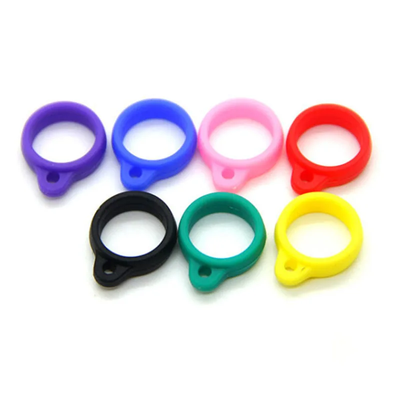 

Lanyard chain silicone Lanyard Ring necklace ring For CE4 CE5 CE6 Atomizer Silicone Necklace Ring Fit eGo-t ego vv eGo-c twist