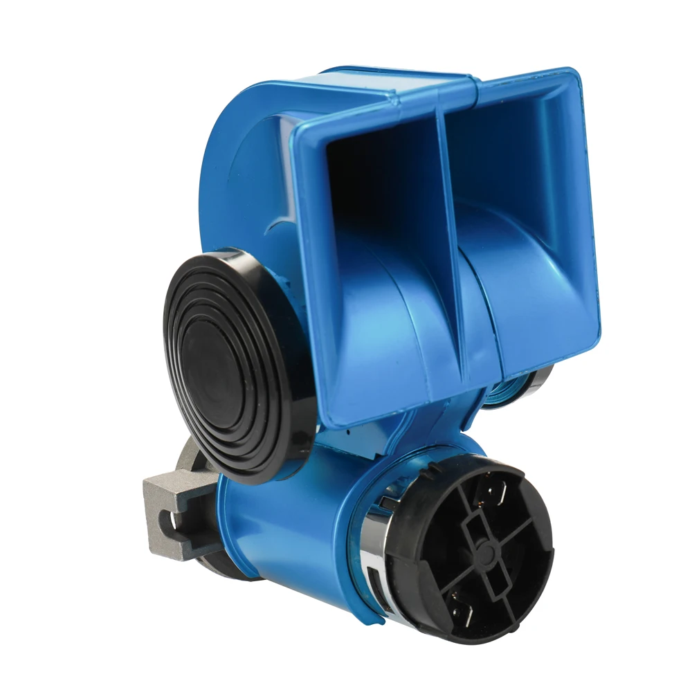 

Auto Twin Dual Tone Compact Air Loud Horn 12V 150dB Compressor Truck Car Bus Van
