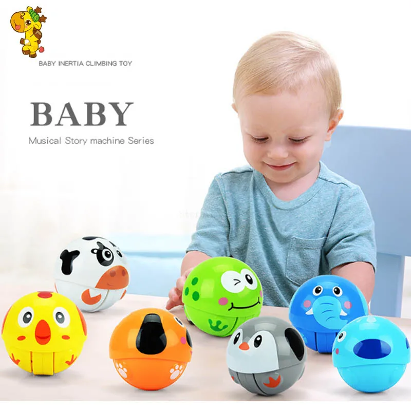Jouet Bebe Balle 3 Mois Dessin Anime Animal Course Gobelet Para Bebe Jouets Pour Bebes Bebe Hochets Avec Emballage Aliexpress