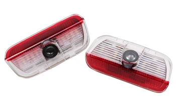 

LED Door Warning Light Projector For VW Golf 5 6 7Jetta MK5 MK6 CC Tiguan Passat B6 B7 Scirocco