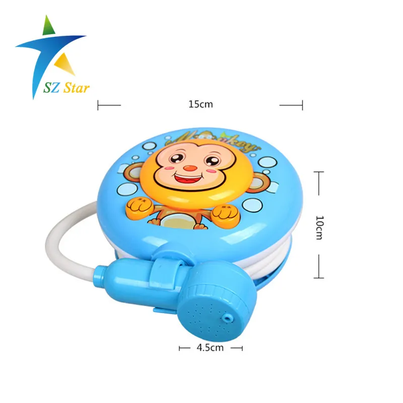 Baby bath Toys Automatic Spout Water Shower Fountain Electric sprinkler