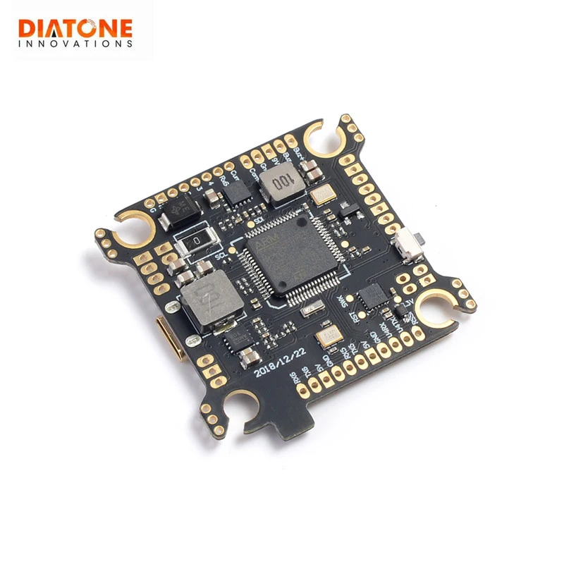 MAMBA F722S 3-6 S 5 V 2A& 9 V 2A BEC OSD 2812 СВЕТОДИОДНЫЙ Контроллер полета 30,5x30,5 мм для радиоуправляемого дрона FPV Racing DIY аксессуары