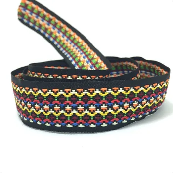 

ZERZEEMOOY HOT LACE!!! 3/4" 20MM 10YARD/SETS SINGLE FACE GEOMETRIC JACQUARD RIBBON MZZD16052501