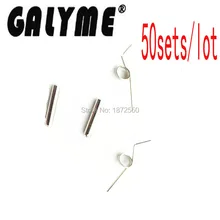 50 компл./лот Горячая L R кнопки пружины W/Bars Замена для GBASP GameboyAdvance SP правая левая кнопка пружины Корпус чехол