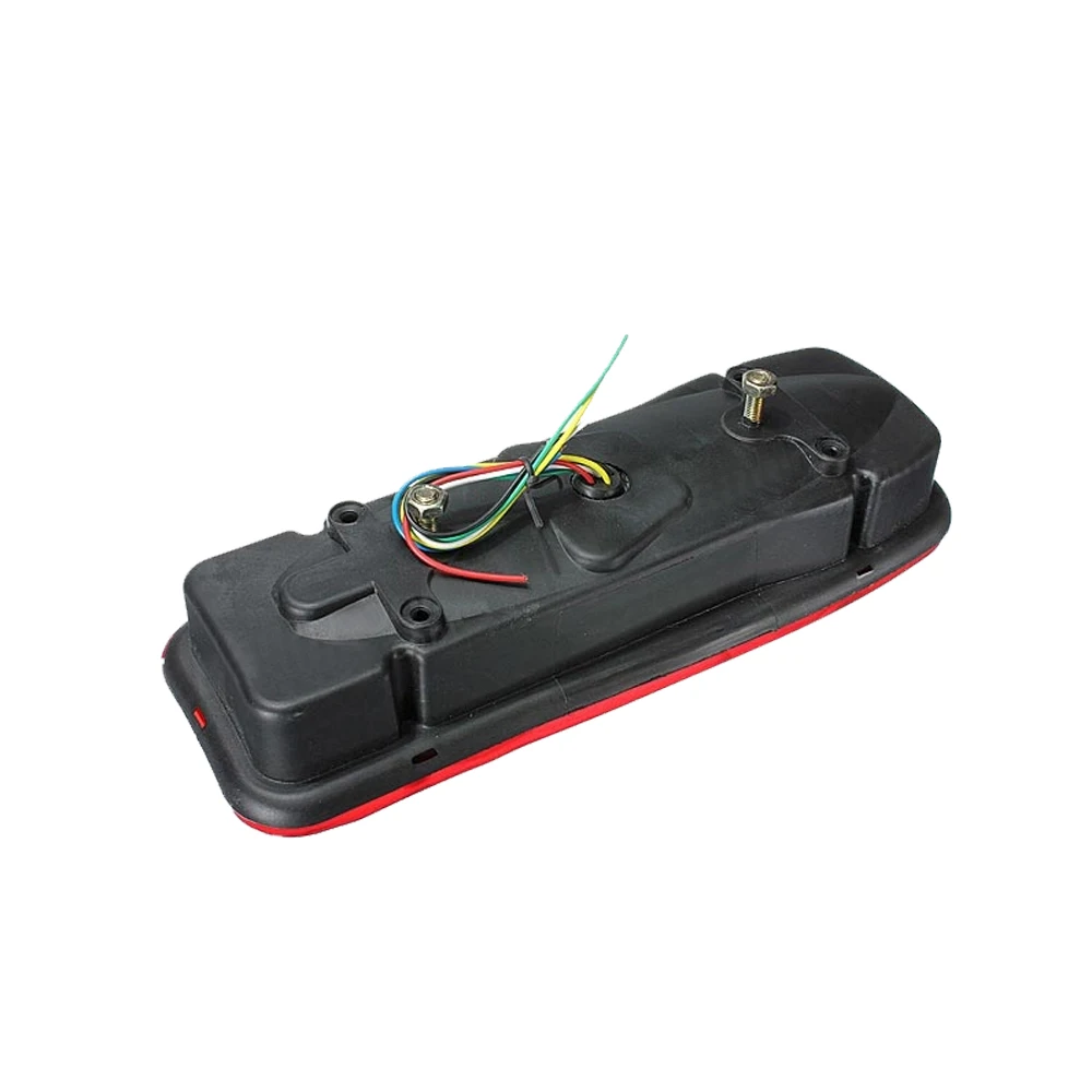 2 PCS Waterproof 12V Truck 46 LED Tail Light Rear Lamp Stop Reverse Safety Indicator Fog Lights for Trailer Truck Car Taillights (7)