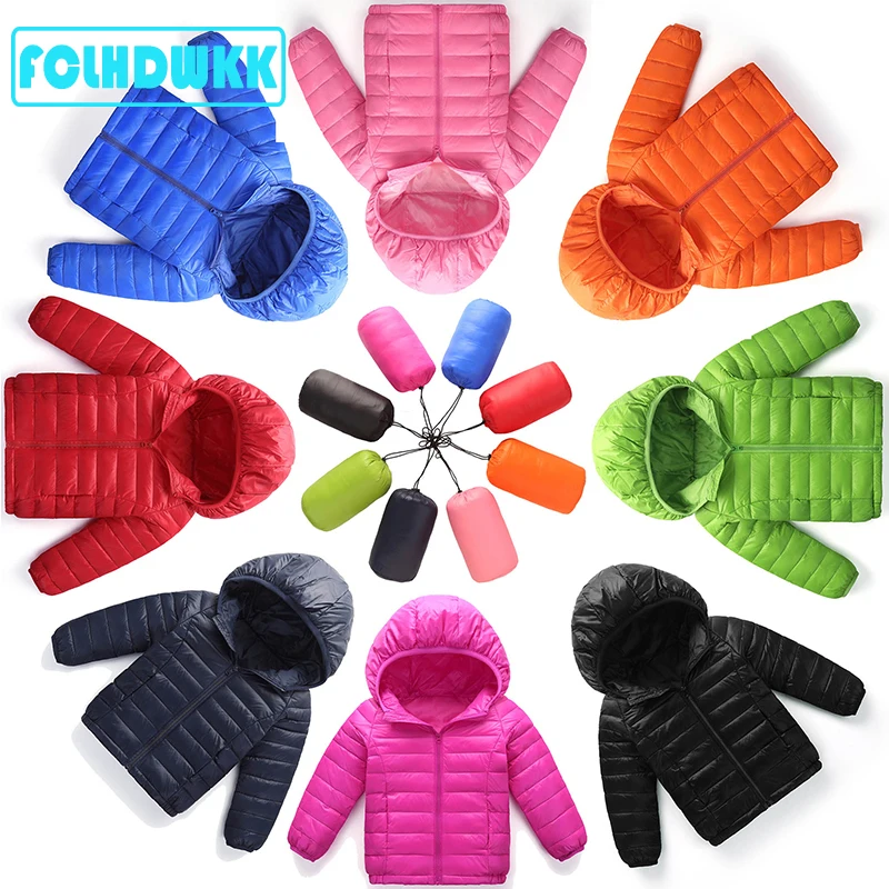 Ultra light boys down jacket for girls white down jacket and coat for girls 90% down winter warm children coat boy girls clothes Ultra light boys down jacket for girls white down jacket and coat for girls 90% down winter warm children coat boy girls clothes