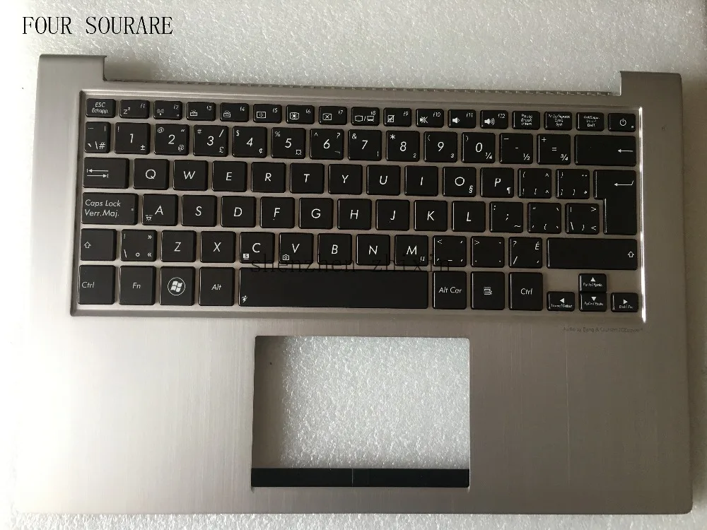 Четыре sourare для Asus S500CA S500 Упор для рук чехол серебристого цвета с клавиатурой