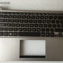 Четыре sourare для Asus S500CA S500 Упор для рук чехол серебристого цвета с клавиатурой