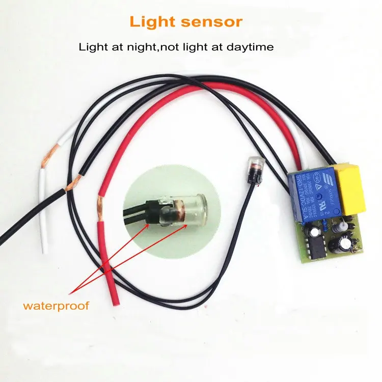 3D Открытый водонепроницаемый из нержавеющей стали led освещенные номера дома дверные номера - Цвет: light sensor