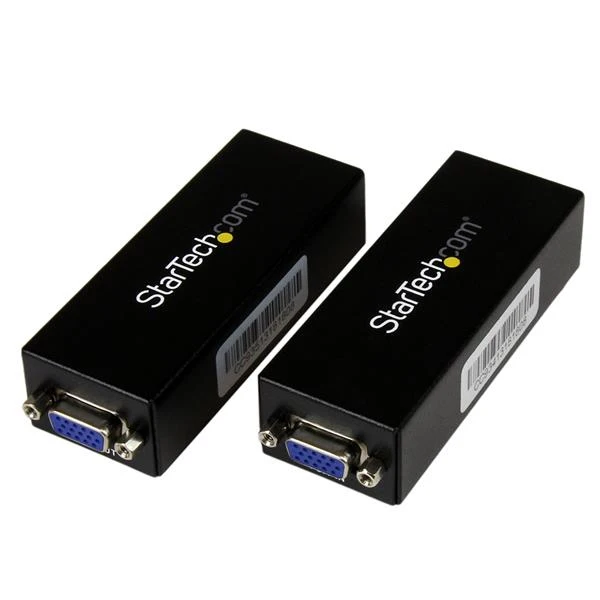 

StarTech.com Extensor de Video VGA a traves de Cable Cat5 UTP Ethernet RJ45 - Hasta 80m, 12 V, 0,6 A, 7,2 W, 138 x 100