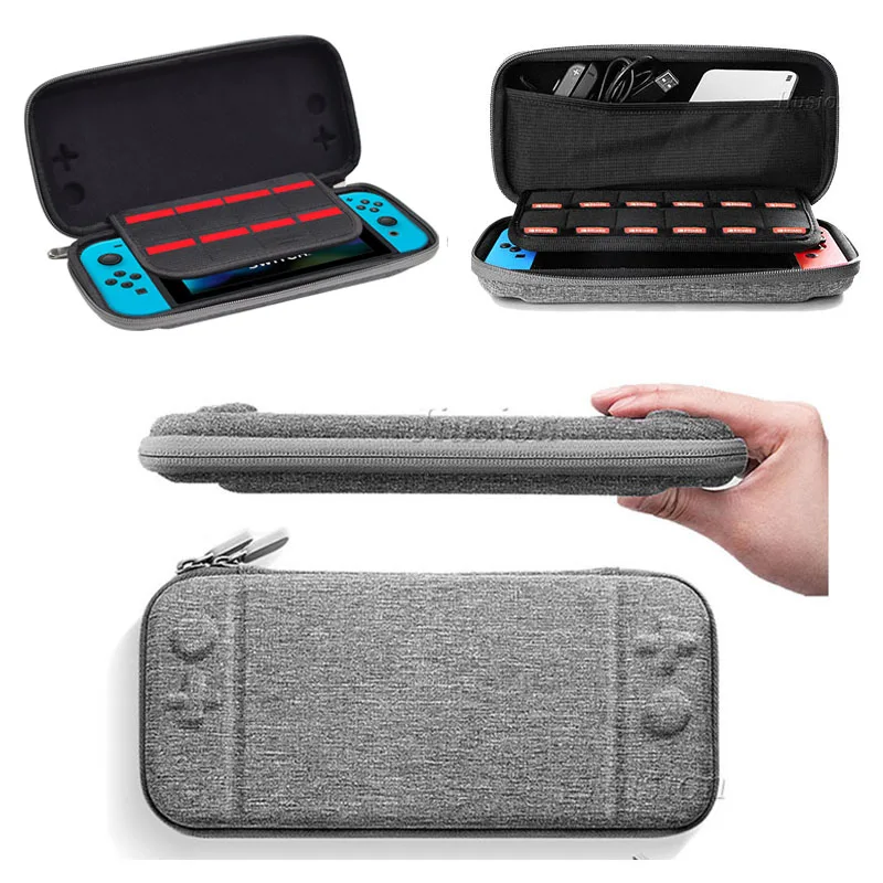 

Portable EVA Hard Shell Gamepad Case for Nintendo Switch Inner Bracket Function Waterproof Carrying Bag for Switch NS Accessory