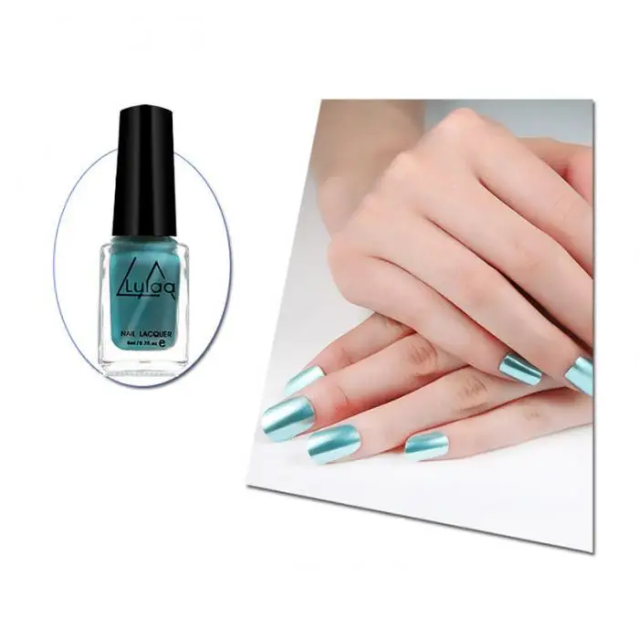 Mirror Effect Nail Polish DIY 3D Environmentally Friendly Nail Art Decoration JIU55