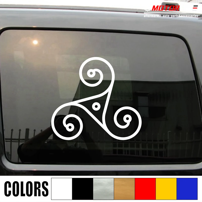 

Triskelion Triskele Symbol Decal Sticker Car Vinyl pick size color Irish