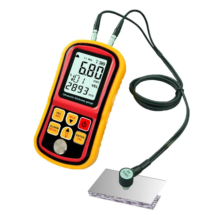 Free Shipping Digital Ultrasonic Thickness Meter Thickness Tester GM130