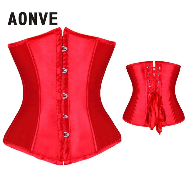 Женский корсет AONVE корсеты под грудью и бюстье в стиле стимпанк Утягивающее