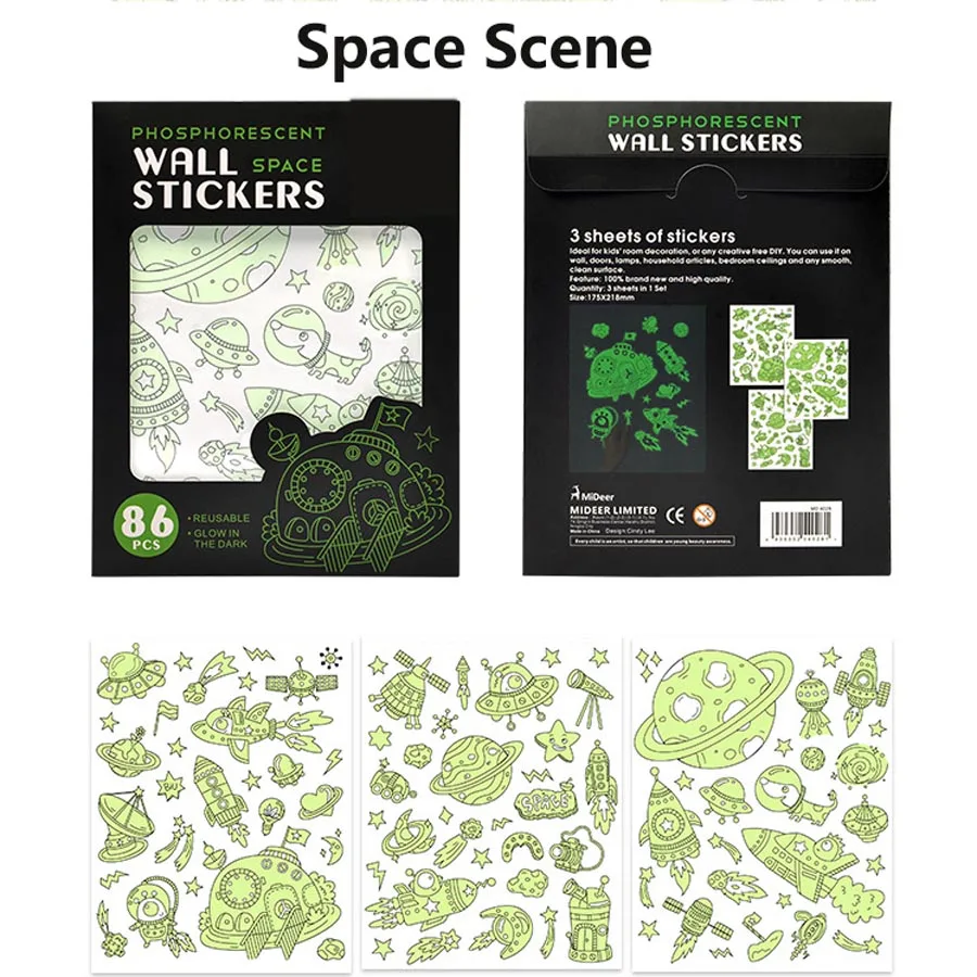 3D Luminous Stickers(11)