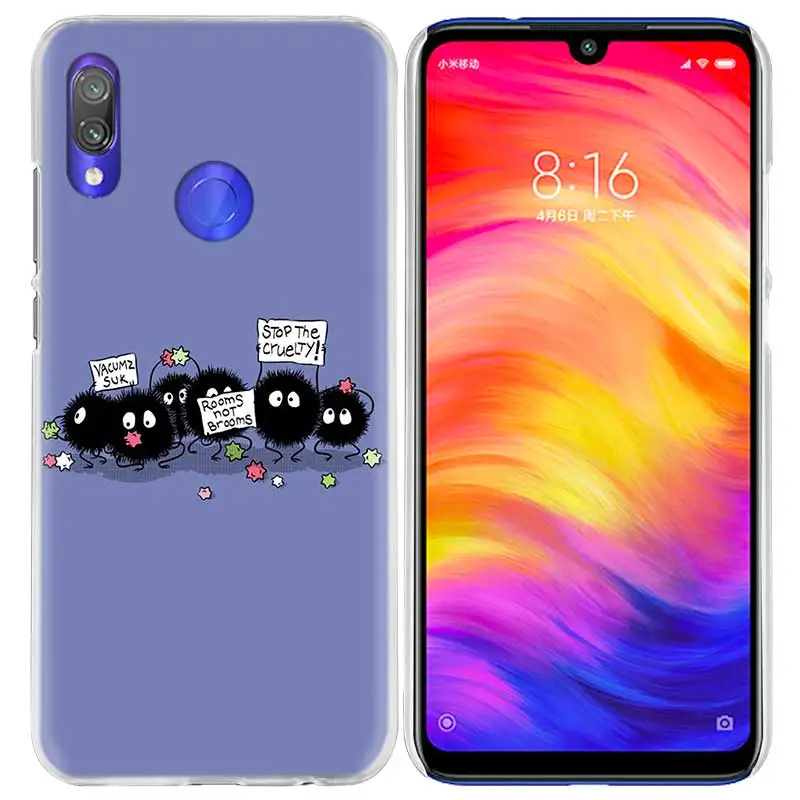 Жесткий чехол для телефона Studio Ghibli Spirited Totoro для Xiao mi Red mi Go Note 7 6 6A Pro S2 5 5A 4X mi A1 A2 9 mi x 3 5G 8 lite F1 - Цвет: 07