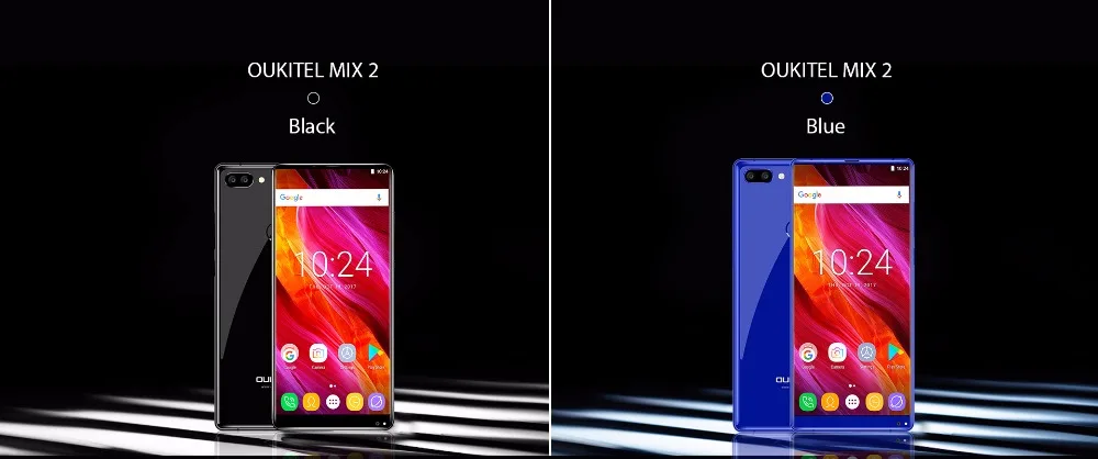 OUKITEL MIX2 6," 18:9 дисплей 6 ГБ ОЗУ 64 Гб ПЗУ 4080 мАч 5 В/5A Быстрая зарядка MTK6757 отпечаток пальца NFC Лицо ID Quad камеры смартфон