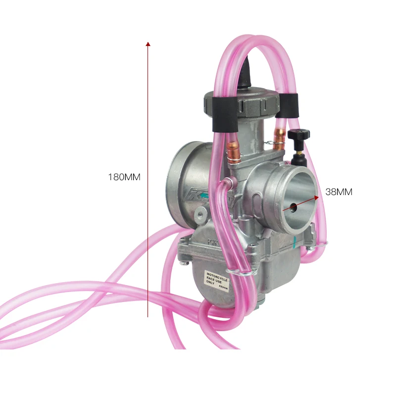 Мотоцикл KEIHIN Карбюратор PWK 38 мм гоночный карбюратор Универсальный 2 T 4 T двигатель Dirt велосипед мотоцикл для мотокросса Скутер ATV Quad