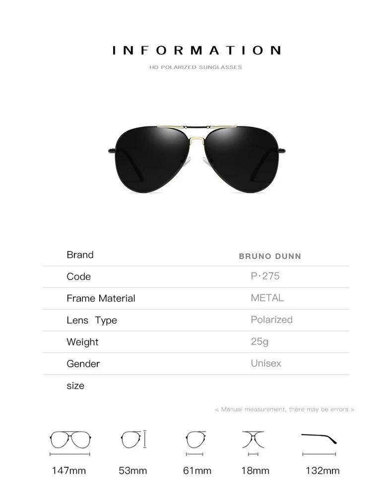 Бруно Данн, поляризационные брендовые дизайнерские солнцезащитные очки для мужчин, Винтажные Солнцезащитные очки для мужчин, Gafas Oculos De Sol Masculino, авиационная коробка