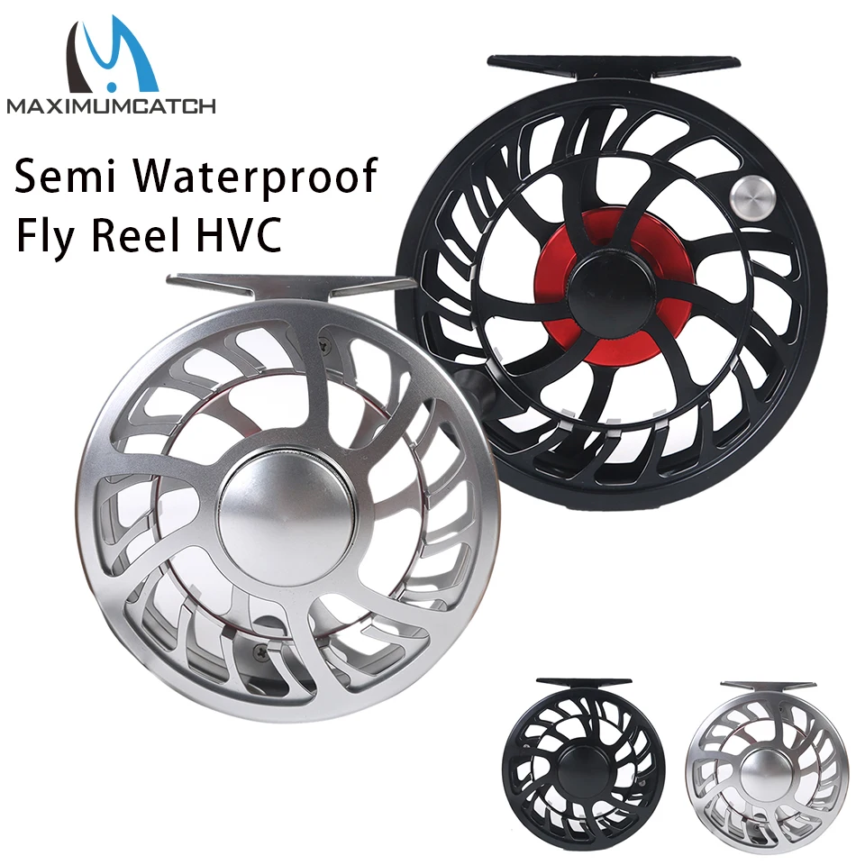 Maximumcatch 3-12WT Semi-waterproof Super Light Fly Fishing Reel CNC  Machine Cut T6061 Aluminum Fly Reel - AliExpress