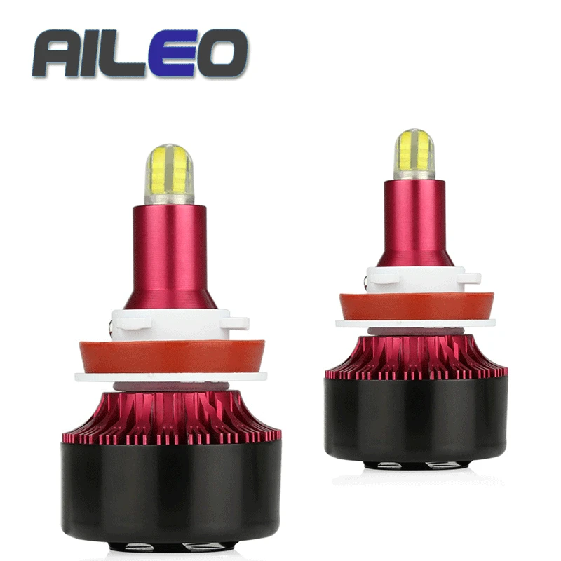 AILEO H8 H4 противотуманная фара h7 светодиодная HB3 9005 HB4 H3 8 сторон CSP 13500LM 5202 880 881 H27 LED H1