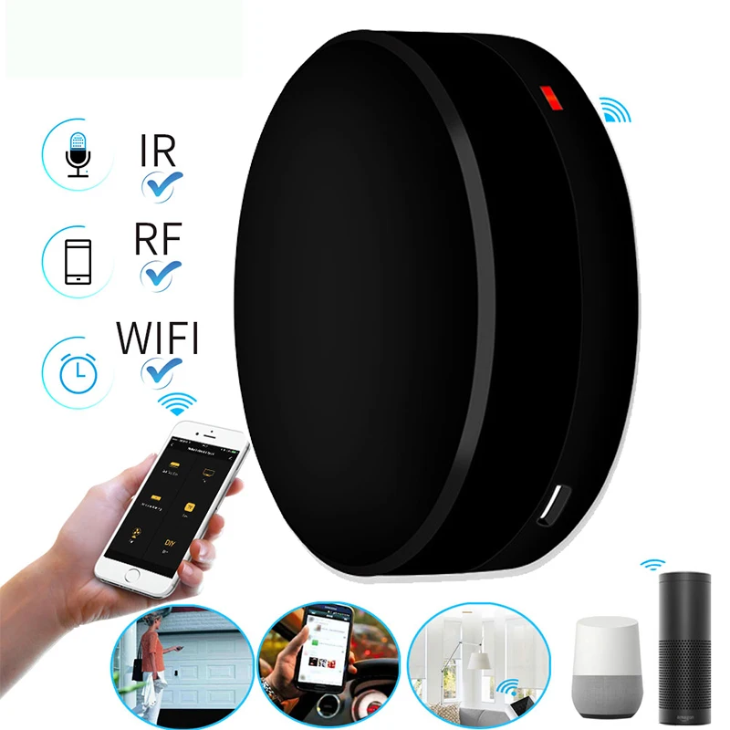 

WIFI Remote Control For TV Air Conditioner Universal Smart Remote Controller WIFI+IR+RF Switch Work For Alexa Google IFTTT